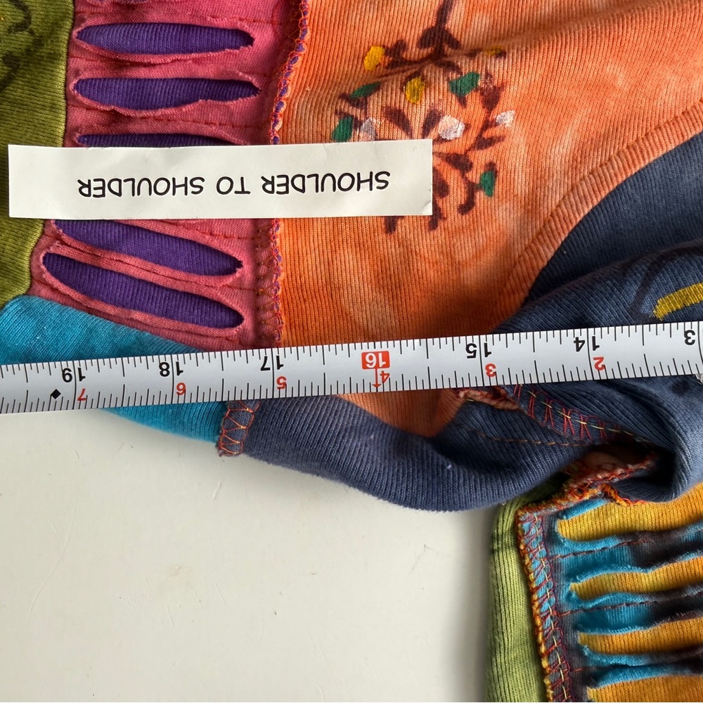 Rising International Multicolor Patchwork Jacket - image 11